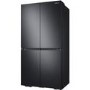 Refurbished Samsung RF65A967FB1 Freestanding 647 Litre Four Door American Fridge Freezer Black