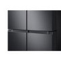 Refurbished Samsung RF65A967FB1 Freestanding 647 Litre Four Door American Fridge Freezer Black