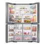 Samsung 649 Litre Four Door American Fridge Freezer with Autofill Pitcher - Stainless Steel