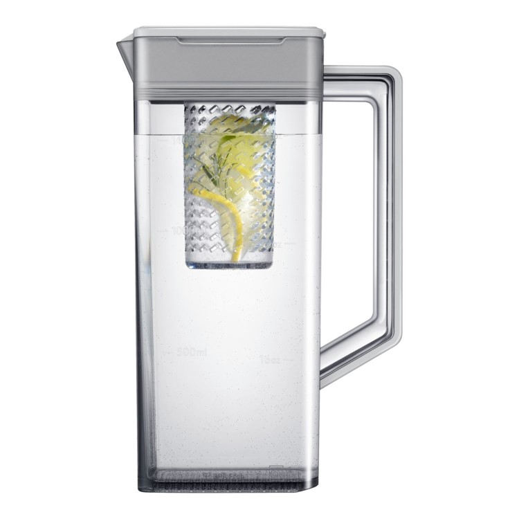Samsung 649 Litre Four Door American Fridge Freezer with Autofill Pitcher - Stainless Steel