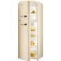GRADE A2 - Gorenje RF60309OC-L Retro Style Left Hand Hinge Top Mount Freestanding Fridge Freezer Cream