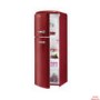 GRADE A1 - As new but box opened - Gorenje RF60309OR-L Retro Style Left Hand Hinge Top Mount Freestanding Fridge Freezer Burgundy