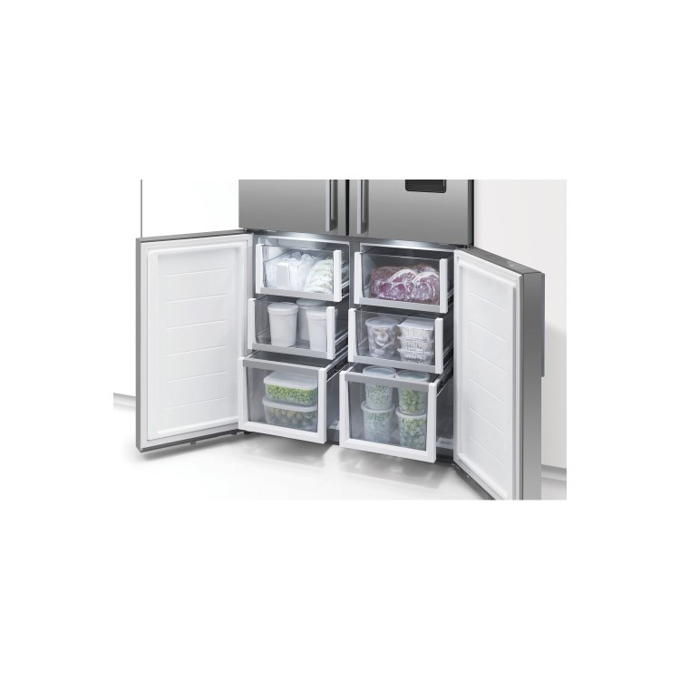 Fisher & Paykel 538 Litre Four Door American Fridge Freezer - Stainless steel