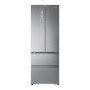 Hisense PureFlat 485 Litre French Style American Fridge Freezer - Stainless Steel