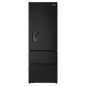 RF632N4WFE Hisense PureFlat Slim 485 Litre French Style American Fridge Freezer - Black