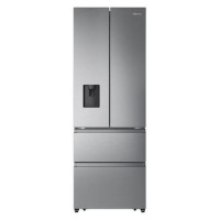 Hisense PureFlat 485 Litre 60/40 Fridge Freezer - Stainless Steel
