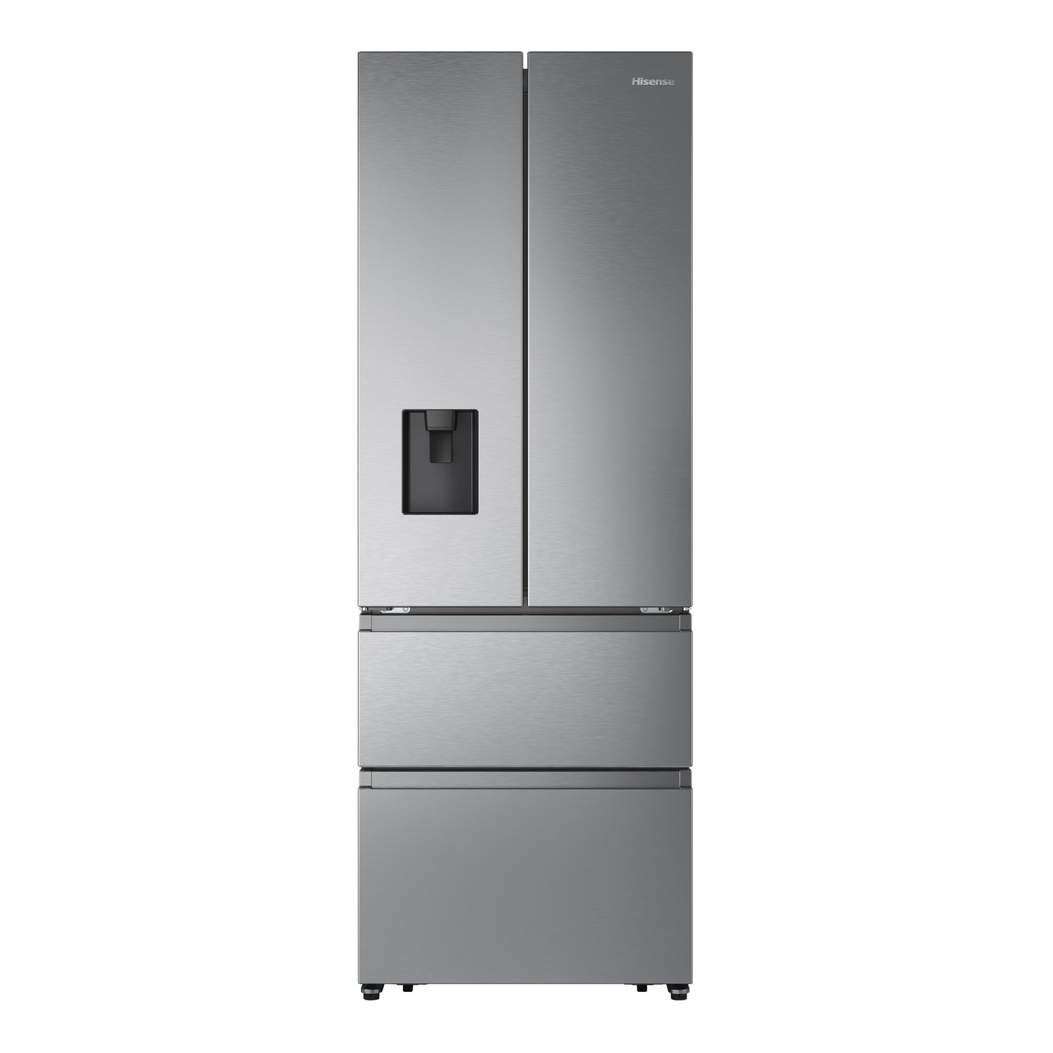 Hisense Pureflat 485 Litre French Style American Fridge Freezer RF632N4WIE
