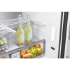 Samsung Bespoke 647 Litre Four Door American Fridge Freezer with Beverage Centre - Black