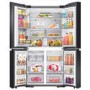 Samsung Bespoke 647 Litre Four Door American Fridge Freezer with Beverage Centre - Black