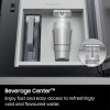 Samsung Bespoke 647 Litre Four Door American Fridge Freezer with Beverage Centre - Black