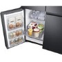 Samsung 647 Litre French Style Fridge Freezer with Beverage Center - Black