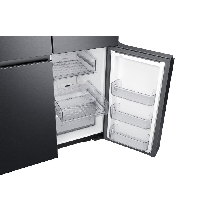 Samsung 647 Litre French Style Fridge Freezer with Beverage Center - Black
