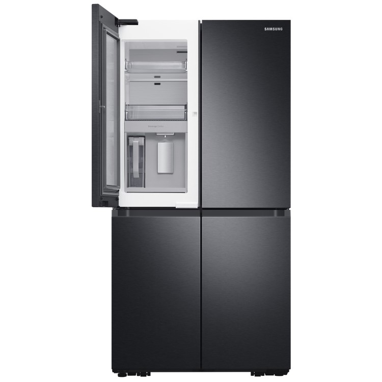 Samsung 647 Litre French Style Fridge Freezer with Beverage Center - Black