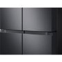Samsung 647 Litre French Style Fridge Freezer with Beverage Center - Black