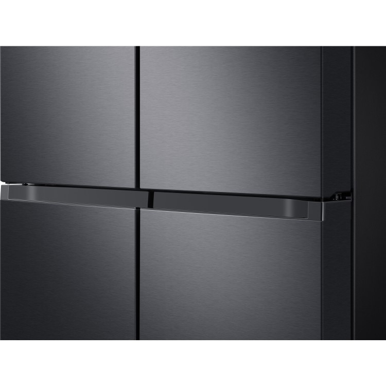 Samsung 647 Litre French Style Fridge Freezer with Beverage Center - Black