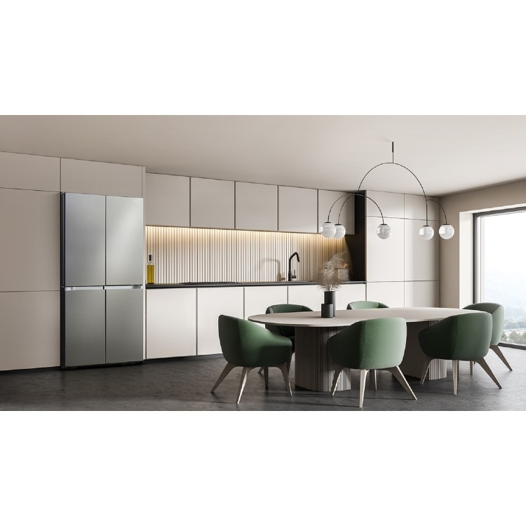 Samsung Series 9 647 Litre Four Door American Fridge Freezer - Stainless Steel
