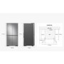 Samsung Series 9 647 Litre Four Door American Fridge Freezer - Stainless Steel