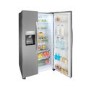 Refurbished Hisense RS696N4II1 Freestanding 535 Litre 50/50 American Fridge Freezer Stainless Steel