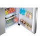 Refurbished Hisense RS696N4II1 Freestanding 535 Litre 50/50 American Fridge Freezer Stainless Steel