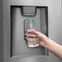 Hisense RF702N4IS1 French Door Style American Fridge Freezer With Plumbed Water Dispenser - Stainless Steel