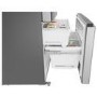 Hisense RF702N4IS1 French Door Style American Fridge Freezer With Plumbed Water Dispenser - Stainless Steel
