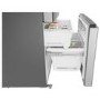 Hisense RF715N4AS1 French Door Style American Fridge Freezer - Stainless Steel