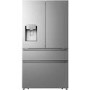 Hisense 560 Litre French Style American Fridge Freezer With Triple Zone Cooling - Stainless Steel