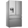 Hisense 560 Litre French Style American Fridge Freezer With Triple Zone Cooling - Stainless Steel