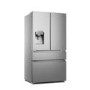 Hisense 560 Litre French Style American Fridge Freezer - Stainless Steel