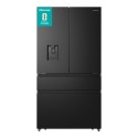 RF749N4SWFE Hisense 579 Litre PureFlat French Door American Fridge Freezer - Black Steel