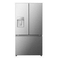 Refurbished Hisense RF815N4SESE Freestanding 634 Litre Frost Free American Fridge Freezer Stainless Steel