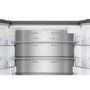 Refurbished Hisense RF815N4SESE Freestanding 634 Litre Frost Free American Fridge Freezer Stainless Steel