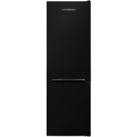 Refurbished NordMende RFF60404BL Freestanding 268 Litre 60/40  Low Frost Fridge Freezer Black