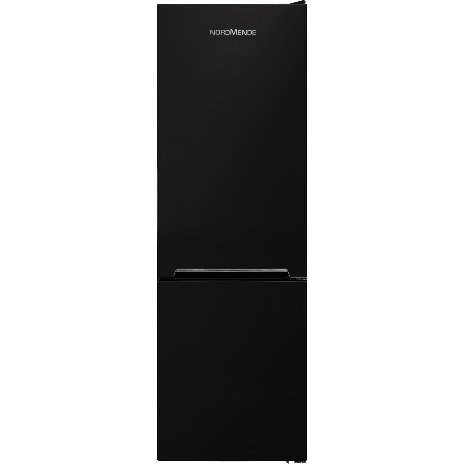 Refurbished NordMende RFF60404BL Freestanding 268 Litre 60/40 Low Frost Fridge Freezer Black