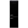 Galanz RFFK002B 300 Litre Freestanding Fridge Freezer Retro 60/40 Split Fast Freeze 60cm Wide - Black