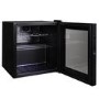 Russell Hobbs 12 Bottle Capacity Single Zone Freestanding Wine Cooler - Black