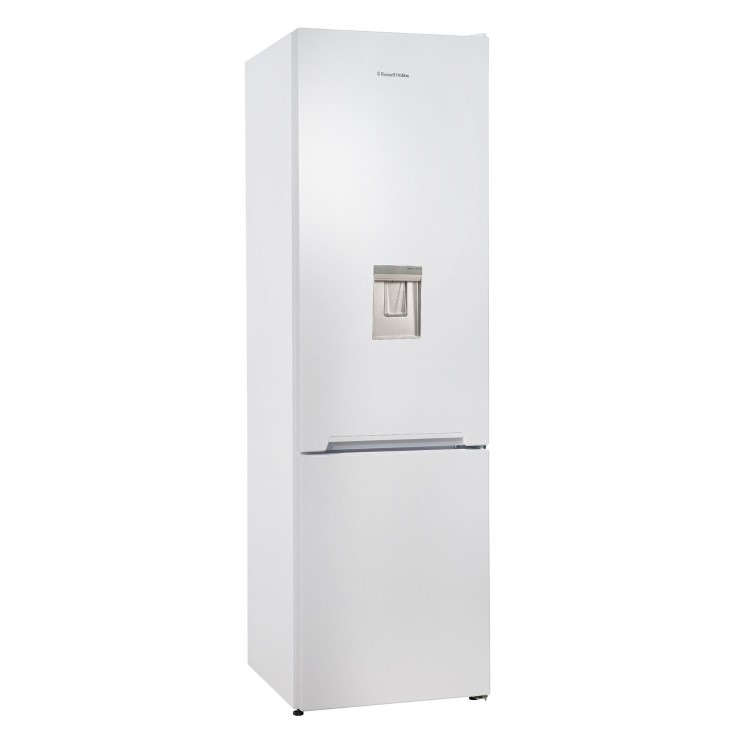 Refurbished Russell Hobbs RH180FFFF551E1WWD Freestanding 279 Litre 70/30 Frost Free Fridge Freezer with Water Dispenser White