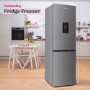 Russell Hobbs 245 Litre 50/50 Fridge Freezer with Water Dispenser - Stainless Steel