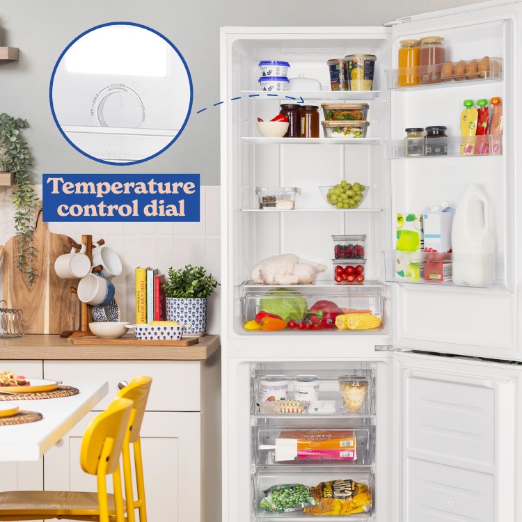 Russell Hobbs 247 Litre 50/50 Fridge Freezer - White