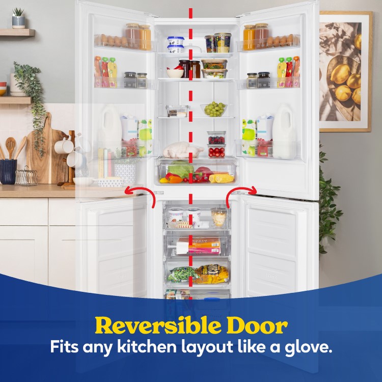 Russell Hobbs 247 Litre 50/50 Fridge Freezer - White