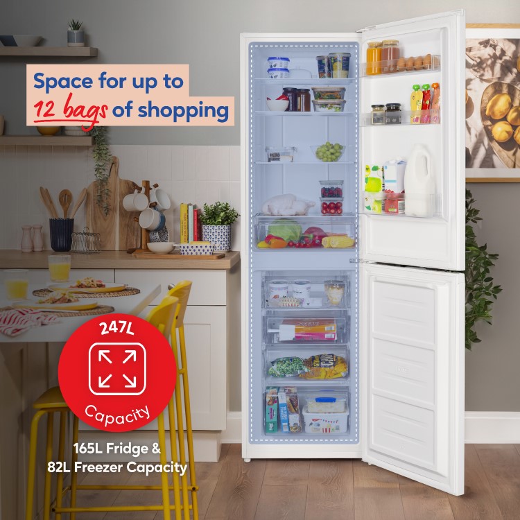 Russell Hobbs 247 Litre 50/50 Fridge Freezer - White