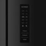 Russell Hobbs 320 Litre French Style American Fridge Freezer - Black Steel