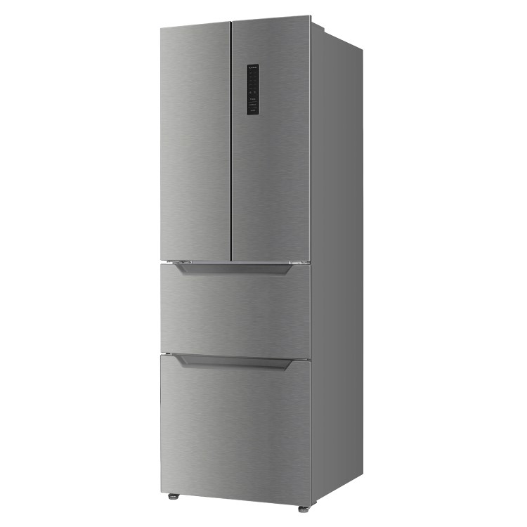 Russell Hobbs 320 Litre French Style American Fridge Freezer - Stainless Steel