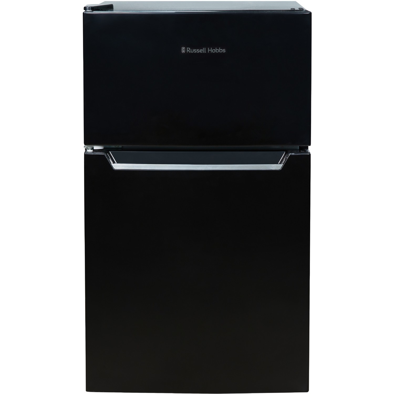 Russell Hobbs 90 Litre 70/30 Under Counter Top Freestanding Fridge Freezer - Black