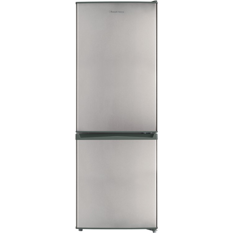 GRADE A3 - Russell Hobbs RH50FF144SS 156 Litre Freestanding Fridge Freezer 50/50 Split A+ Energy Rating 50cm Wide - Stainless Steel