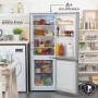 Russell Hobbs 156 Litre 70/30 Freestanding Fridge Freezer - Stainless steel
