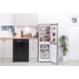 GRADE A3 - Russell Hobbs RH50FF144SS 156 Litre Freestanding Fridge Freezer 50/50 Split A+ Energy Rating 50cm Wide - Stainless Steel