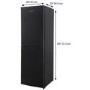 Russell Hobbs RH54FF170B 55cm Wide 173cm High Frost Free Fridge Freezer - Black