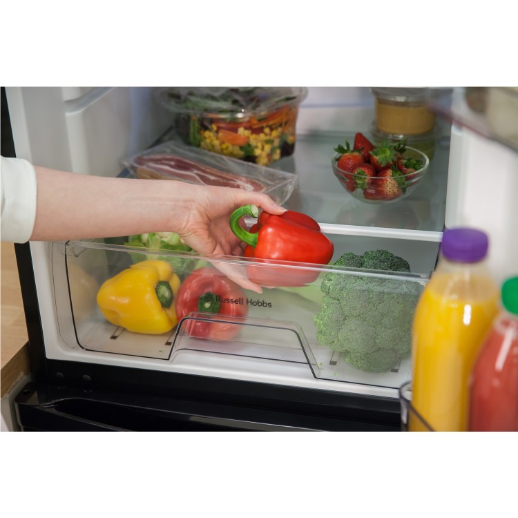 Russell Hobbs RH54FF170B 55cm Wide 173cm High Frost Free Fridge Freezer - Black