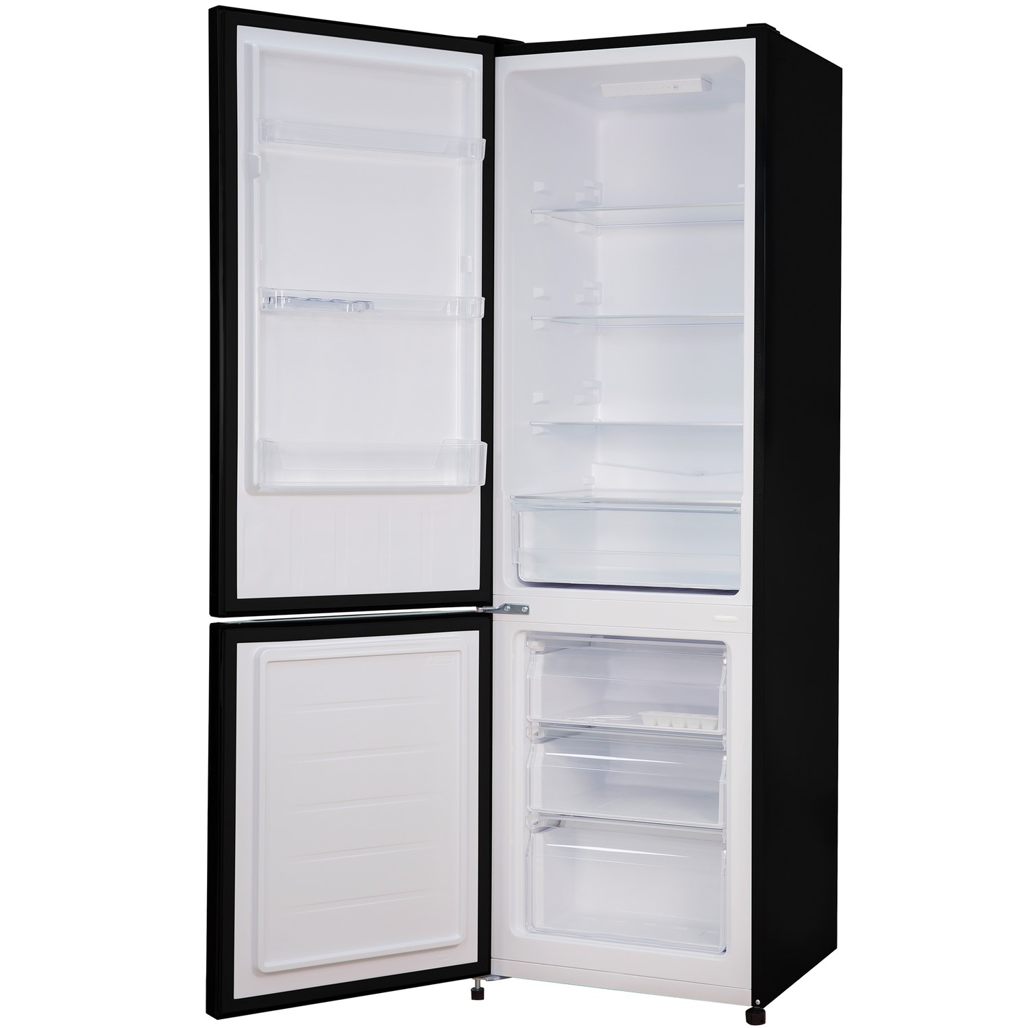 Russell Hobbs 262 Litre 70/30 Split Freestanding Fridge Freezer Black